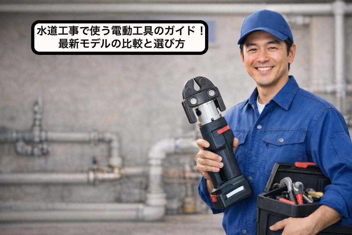 水道工事で使う電動工具のガイド！最新モデルの比較と選び方 | コラム 